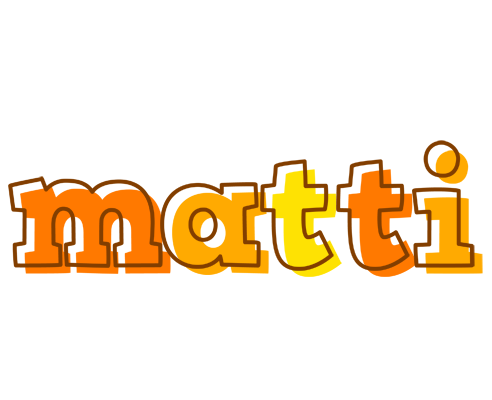 Matti desert logo