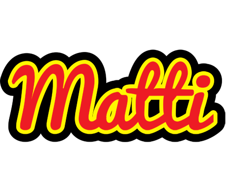 Matti fireman logo