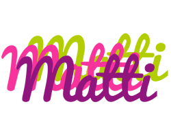 Matti flowers logo