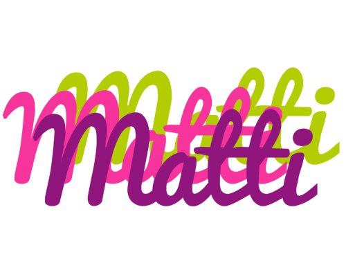 Matti flowers logo