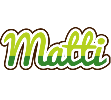 Matti golfing logo