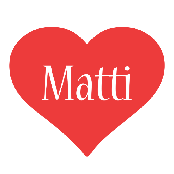 Matti love logo