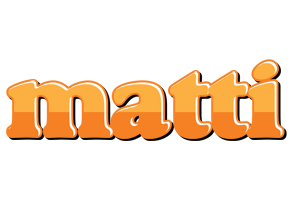 Matti orange logo