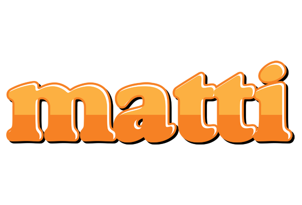 Matti orange logo