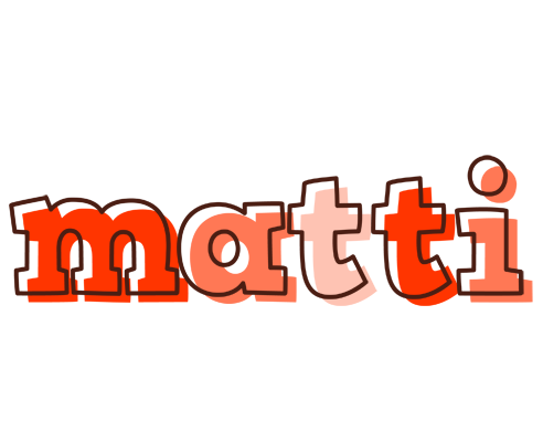 Matti paint logo