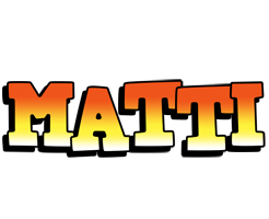 Matti sunset logo