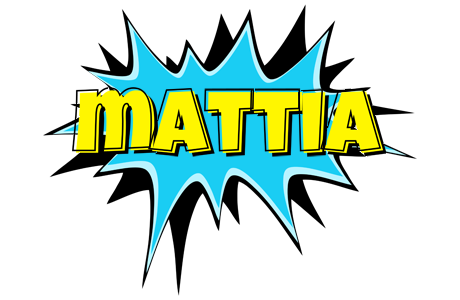 Mattia amazing logo