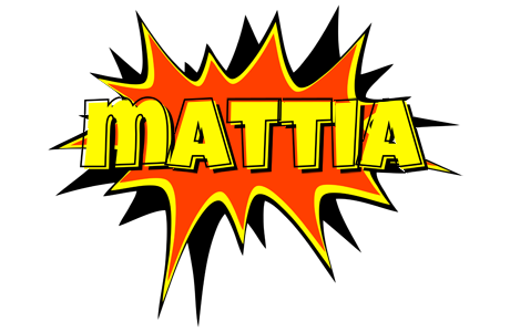 Mattia bazinga logo