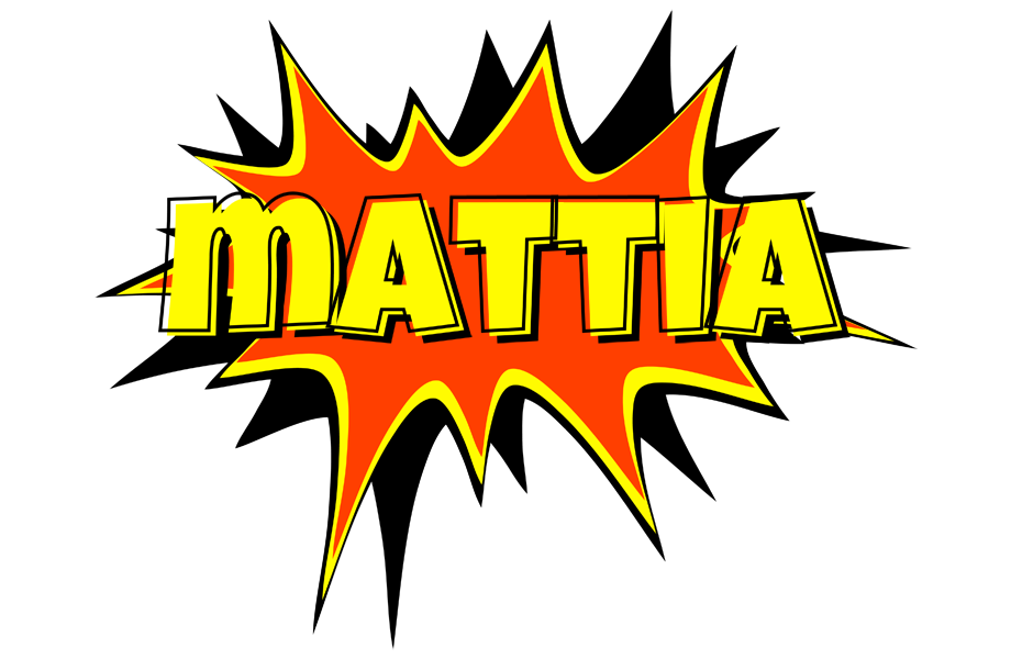 Mattia bazinga logo