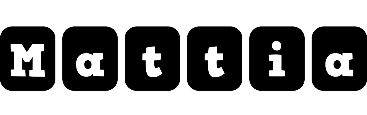 Mattia box logo