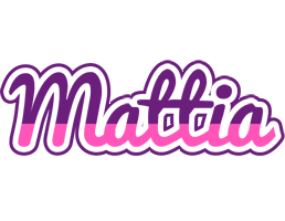 Mattia cheerful logo