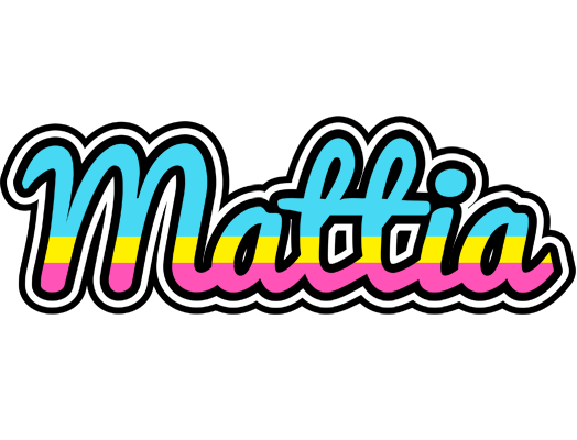 Mattia circus logo