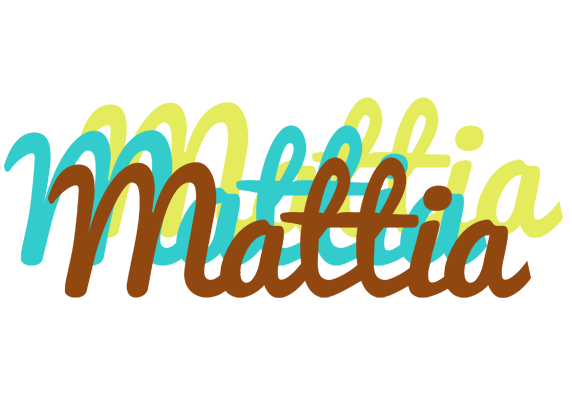 Mattia cupcake logo