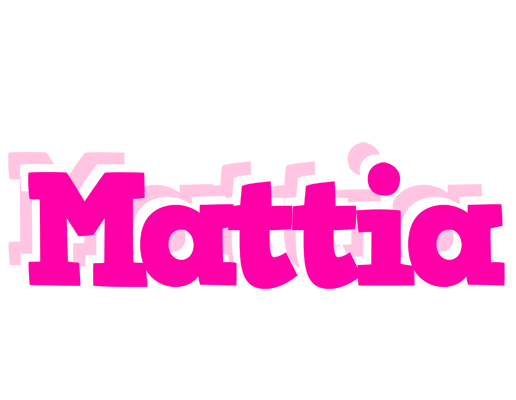 Mattia dancing logo