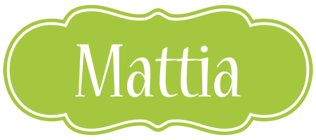 Mattia family logo