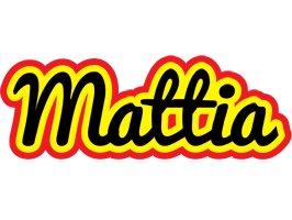 Mattia flaming logo