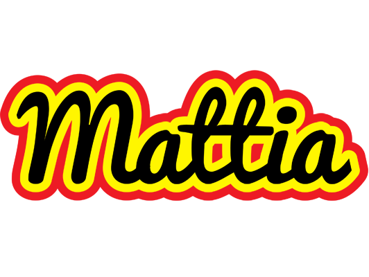 Mattia flaming logo