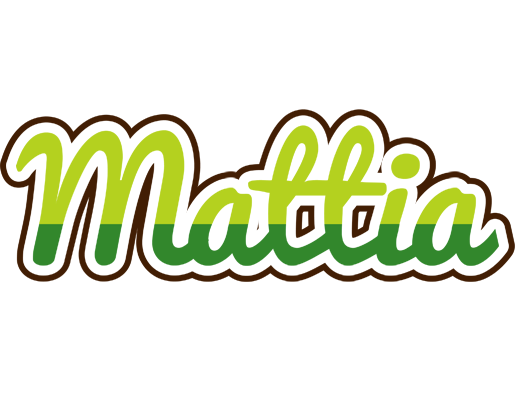 Mattia golfing logo