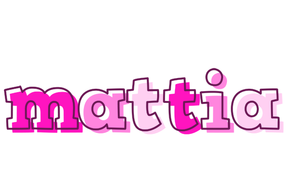 Mattia hello logo