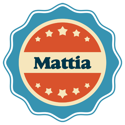 Mattia labels logo