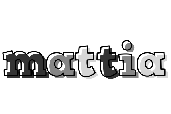 Mattia night logo