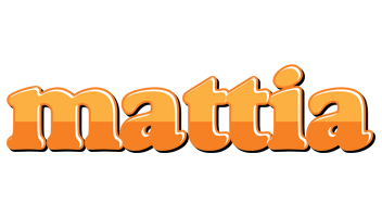 Mattia orange logo
