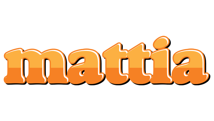 Mattia orange logo