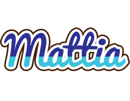 Mattia raining logo