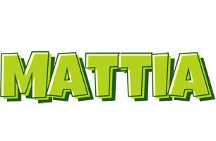 Mattia summer logo