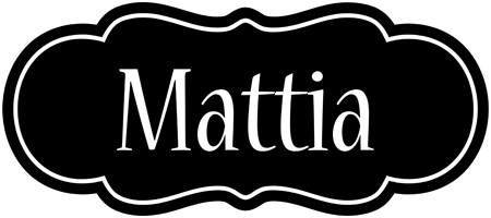 Mattia welcome logo