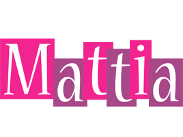 Mattia whine logo