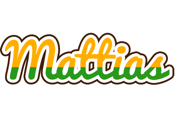 Mattias banana logo