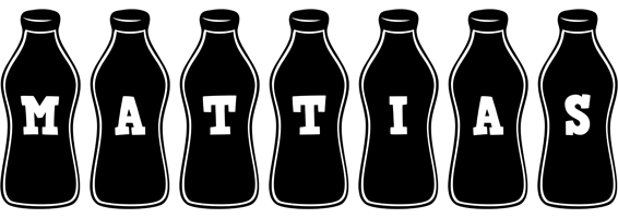 Mattias bottle logo