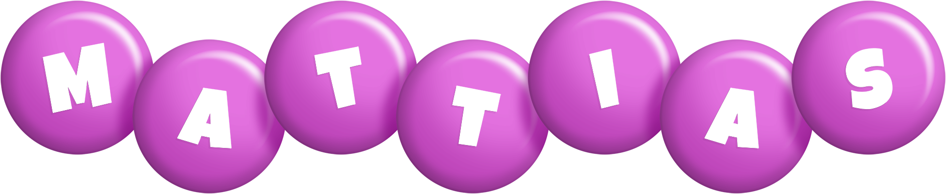 Mattias candy-purple logo