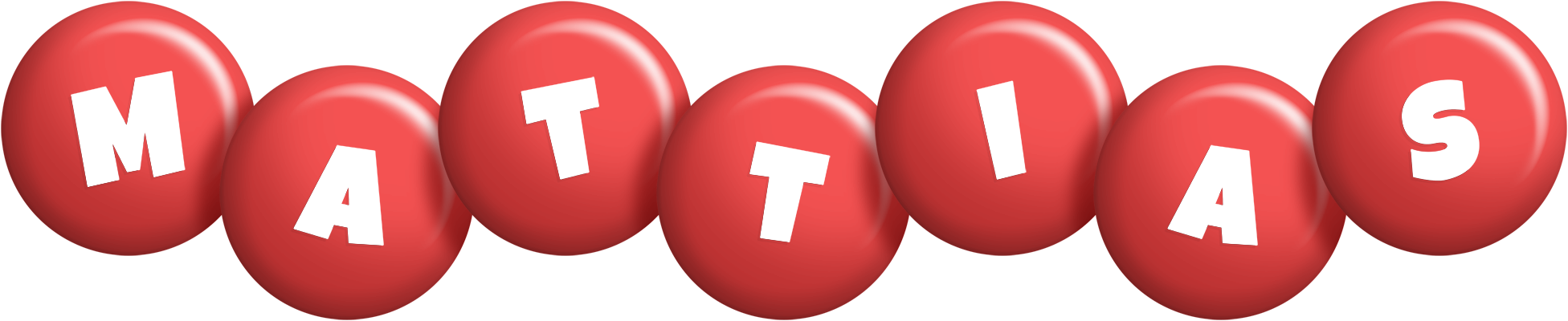 Mattias candy-red logo