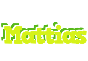 Mattias citrus logo