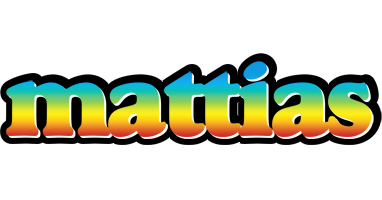 Mattias color logo