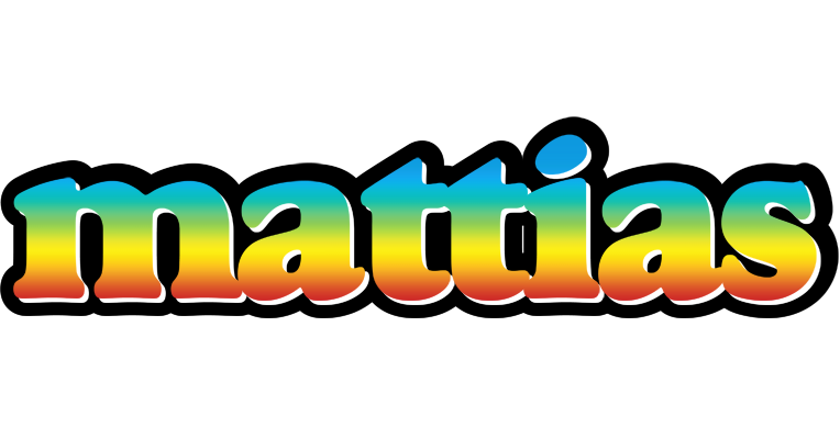 Mattias color logo