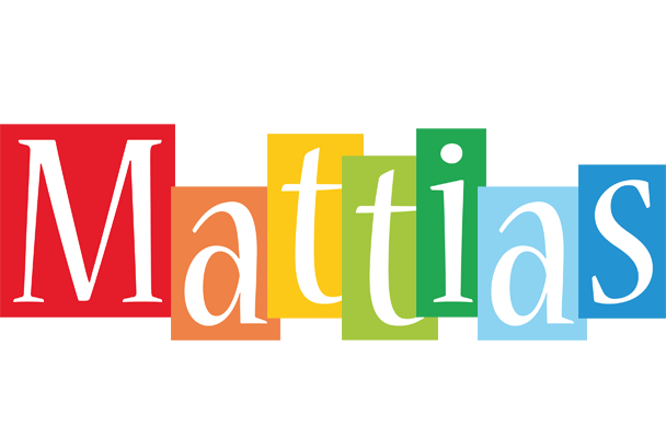 Mattias colors logo