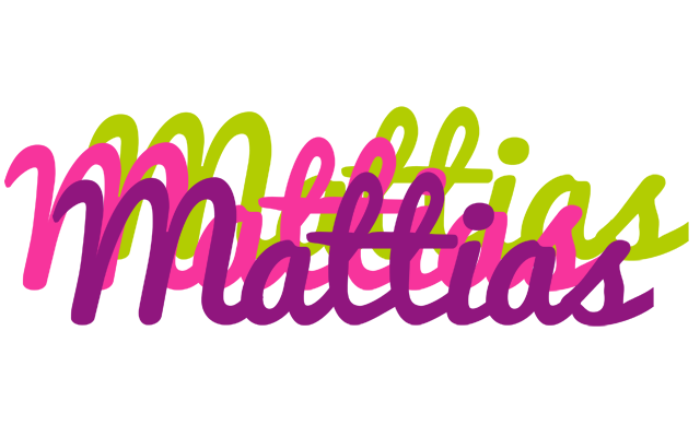 Mattias flowers logo