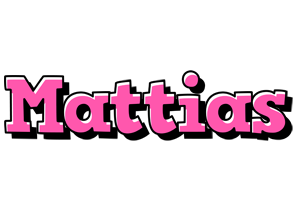 Mattias girlish logo