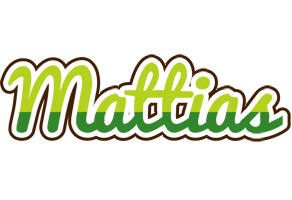 Mattias golfing logo