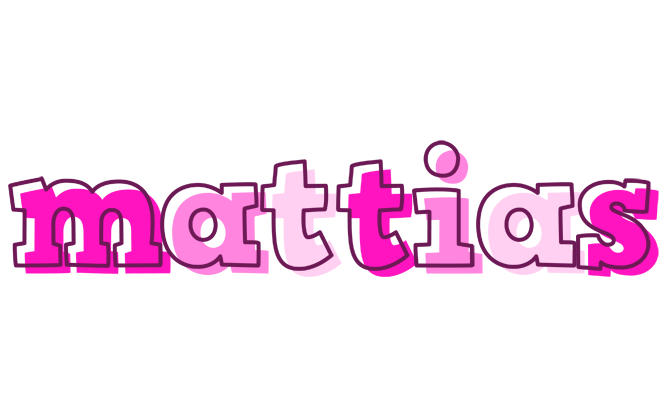 Mattias hello logo