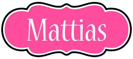 Mattias invitation logo