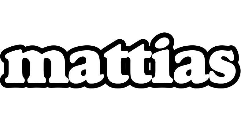 Mattias panda logo
