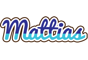 Mattias raining logo