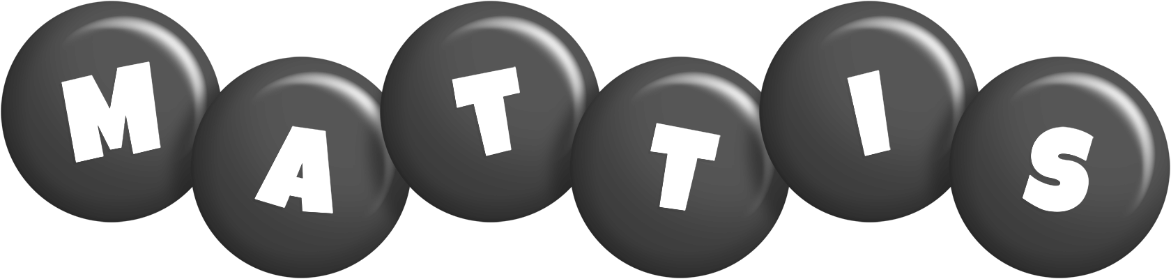 Mattis candy-black logo
