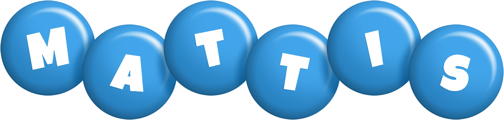 Mattis candy-blue logo