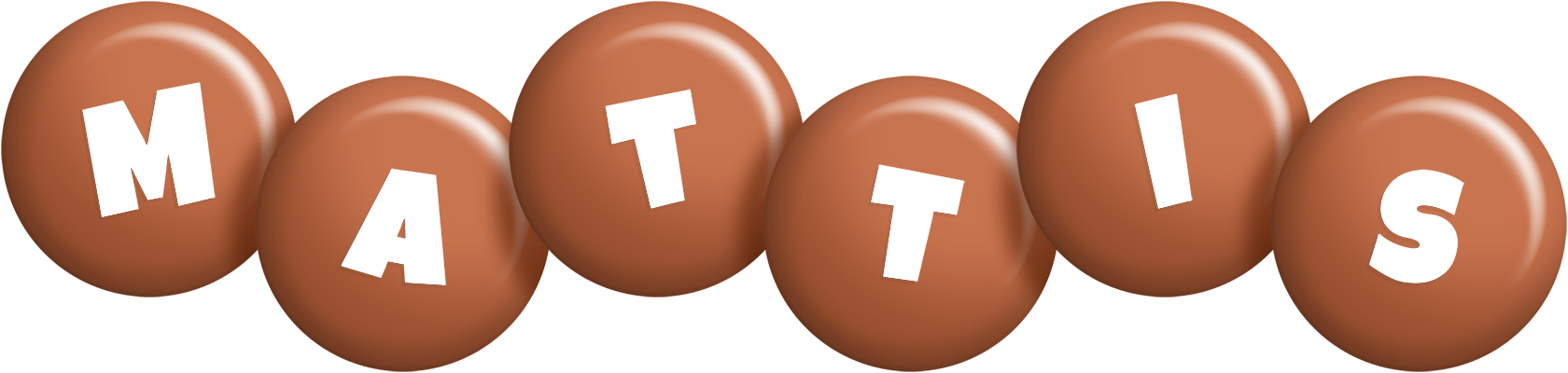 Mattis candy-brown logo