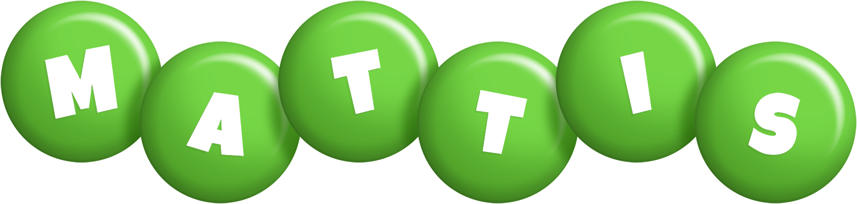Mattis candy-green logo